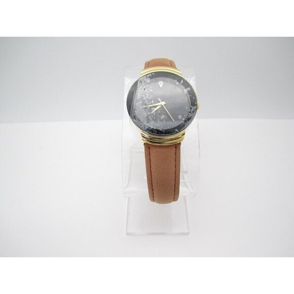 Women Manhattan Genuine Diamond Quartz WR Analog 32mm Causal Round Watch (F548) - Picture 5 of 10